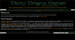 Desktop Screenshot of dizzydragon.net